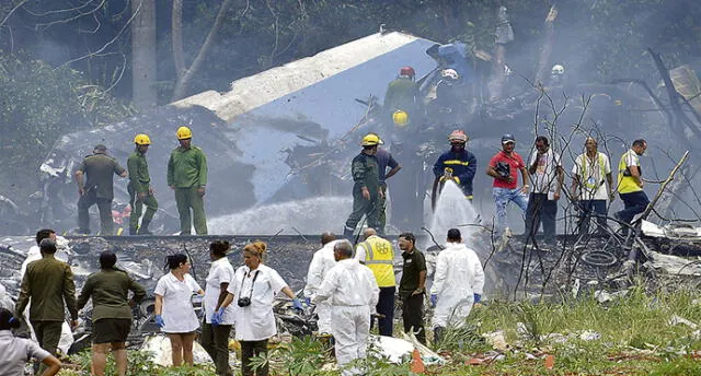 Una de las tres sobrevivientes de la tragedia aérea en Cuba está consciente 