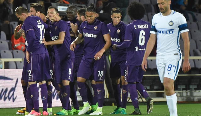 Fiorentina derrotó 5-4 al Internacional