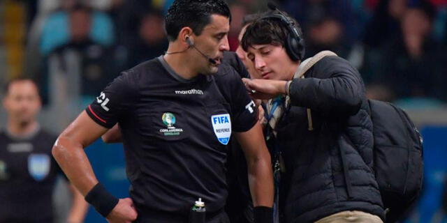 Roberto Tobar, árbitro que dirigirá el Perú vs Brasil por la final de la Copa América