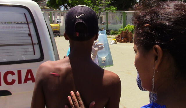 Tumbes: Adolescente llegó a hospital con una navaja clavada en su espalda