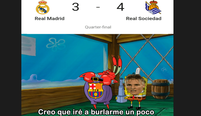 Real Madrid perdió 4-3 ante la Real Sociedad y quedó eliminado de la Copa del Rey 2019-2020. | Foto: Facebook