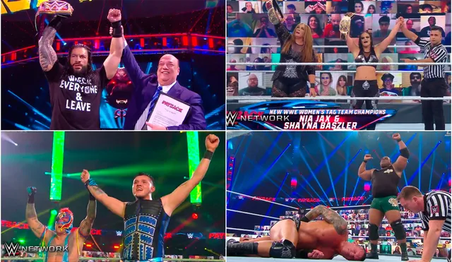 Payback 2020 terminó con la coronación de Roman Reigns como el nuevo campeón Universal. | Foto: WWE
