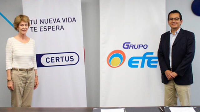 Grupo EFE firma convenio de cooperación con Certus