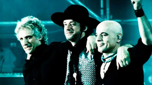 La banda argentina Soda Stereo fue homenajeada por la agrupación de cumbia Agua Marina.