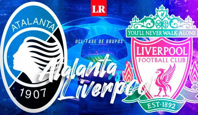 Atalanta y Liverpool pelearán por el primer lugar del Grupo D de la Champions League 2020-21.