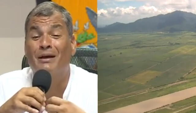 Rafael Correa comparó el impacto del Niño Costero en Perú y Ecuador | VIDEO