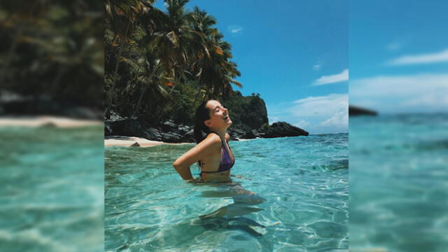 Evaluna, hija de Ricardo Montaner, luce feliz sus “imperfecciones” en bikini