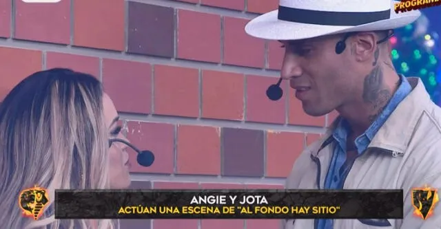 Angie Arizaga y Jota Benz interpretaron a 'KoKy Reyes y Charito'