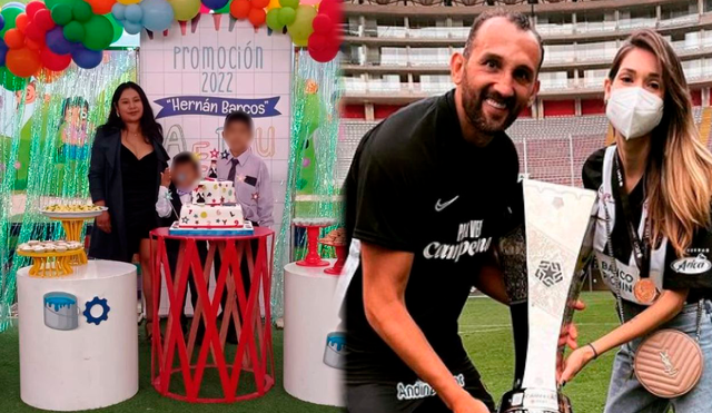 Hernán Barcos ayudo a María Allcca, niñera de sus hijos, y le regaló un departamento en el 2021. Foto: composición GLR/Instagram/Liga 1