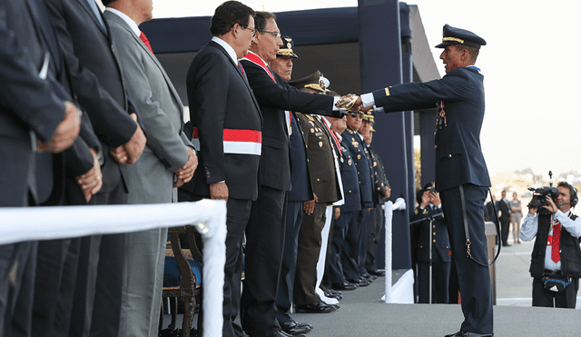 Vizcarra tomó juramento a 79 nuevos oficiales de la Fuerza Aérea [VIDEO]