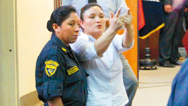 Abencia Meza fue sentenciada como instigadora del delito de homicidio calificado en agravio de Alicia Delgado Hilario. (Foto: Archivo)