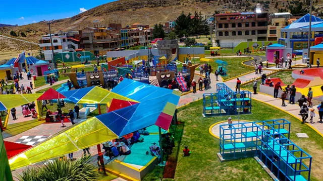Municipio inauguró parque Ciudad del Niño.