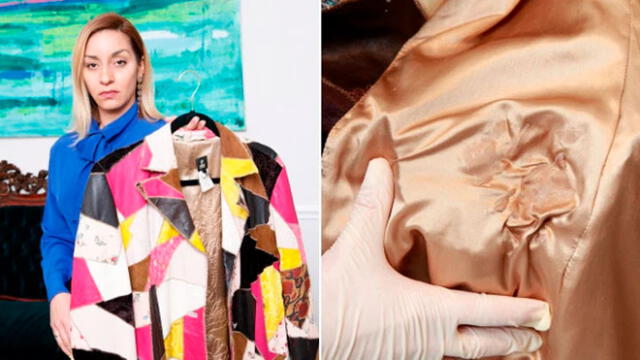 Vendió su abrigo Versace por Internet y se lo devuelven cubierto de semen [FOTO]