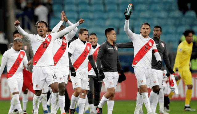 Mensaje de la selección peruana por el confinamiento obligatorio.