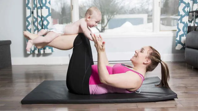 Día de la Madre: Cuatro ejercicios fáciles de hacer tras el embarazo