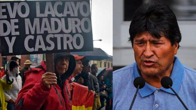 Senado anuló triunfo de Evo Morales. Foto: Composición