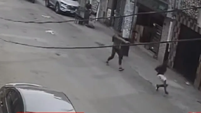 SJM: policía mató a delincuente que asaltó a ciudadana extranjera [VIDEO]