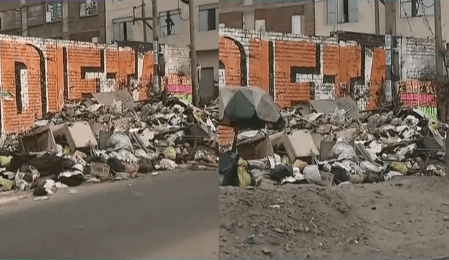 Toneladas de basura invaden vereda cercana a puesto de salud [VIDEO]