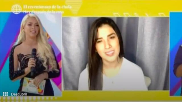 Sin embargo, la atención de ‘Cocha’ Mandros, y especialmente de Sheyla Rojas, se concentró en la vida personal de la rimense. (Foto: Captura)