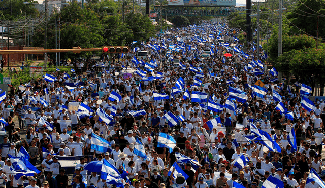 Protestas en Nicaragua. Foto: Jorge Cabrera/Reuters