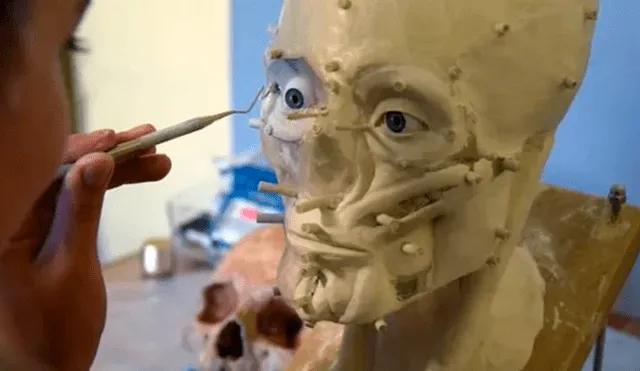 Científicos emplearon la tecnología de impresión 3D para reconstruir el rostro de un hombre que vivió en Polonia hace unos 500 años. Foto: Clarín