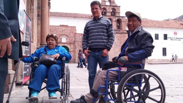 Acto de solidaridad con personas discapacitadas se vivió por Todos los Santos en Cusco