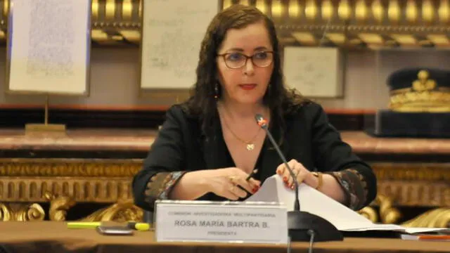 Lava Jato: Rosa Bartra no ha terminado informes y pedirá nuevo plazo
