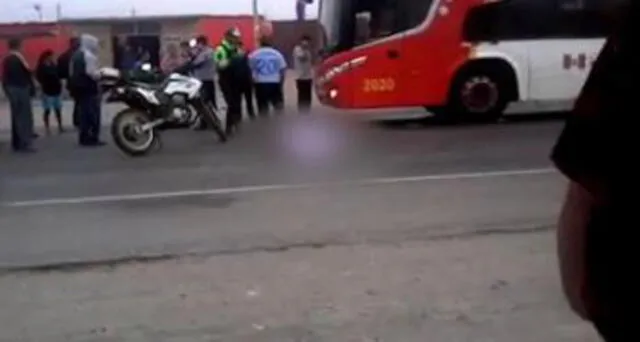 Chiclayo: vendedor murió tras ser atropellado por bus interprovincial [VIDEO]
