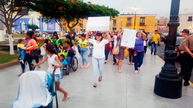 Trujillo: manifestantes piden pena de muerte para el “Monstruo de Huayrona” [VIDEO]