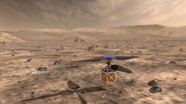 La NASA espera enviar el primer minihelicóptero a Marte en el 2020