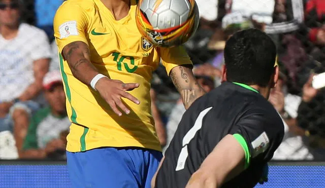 El Brasil de Neymar no pudo contra Bolivia en La Paz