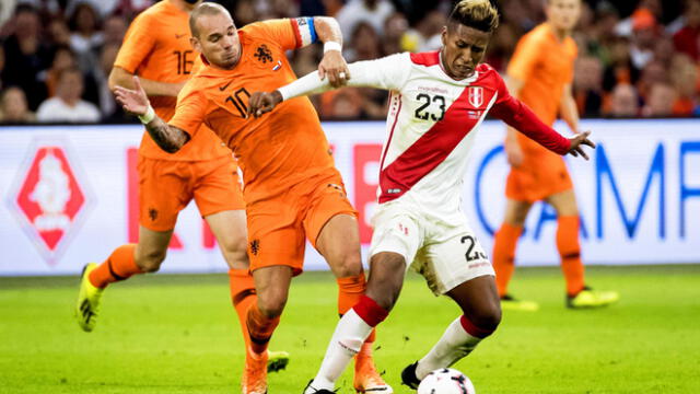 Pedro Aquino se confesó tras anotarle a la selección de Holanda