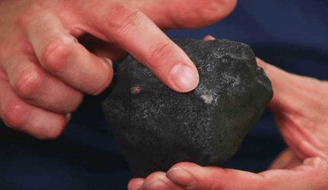 La molécula de proteína fue hallada en un meteorito que cayó en la Tierra hace 30 años. Foto referencial: University of Alberta.