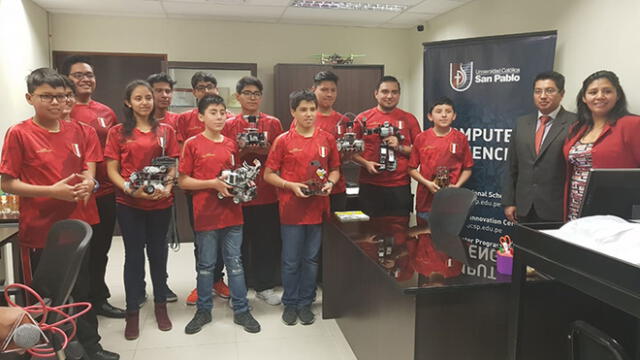 Estudiantes de Arequipa representaron a Perú en mundial de robótica en Canadá [FOTOS Y VIDEO]