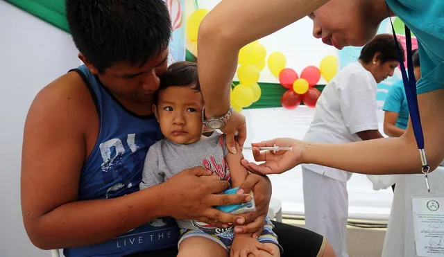 Inmunizarán a unos 500 mil niños en Campaña Nacional de Vacunación