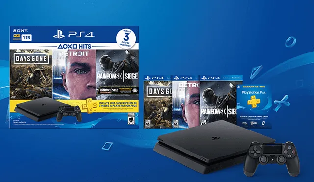 Paquete especial de PlayStation 4 incluirá estos videojuegos y membresía en PS Plus [VIDEOS]