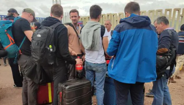 Turistas varados en Machu Picchu. Foto: referencial.