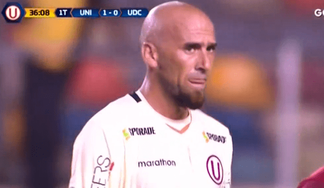 Universitario vs U. de Concepción: Guillermo Rodríguez se va temprano del partido por lesión [VIDEO]