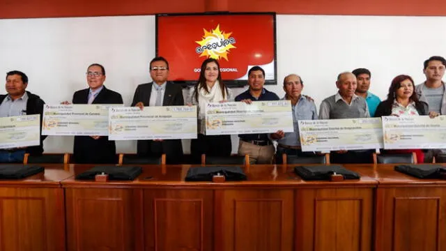 Municipio de Arequipa recibió S/ 1 millón para mejorar avenida Pizarro
