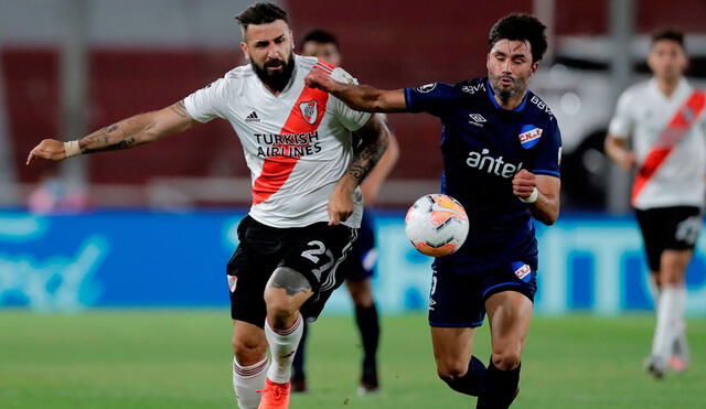 Nacional y River Plate juegan este jueves por la vuelta de los cuartos de final de la Copa Libertadores 2020. Foto: EFE