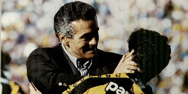 Pérez dirigió a Bengoechea en Peñarol en los años 90.
