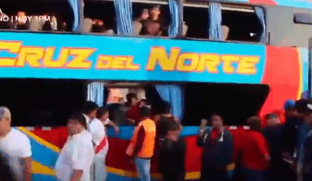 Huarmey: intentaron asaltar bus interprovincial, pero pasajeros los detuvieron [VIDEO]
