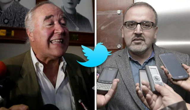 García Belaunde y Beto Ortiz protagonizan tensa discusión por corte de Sedapal