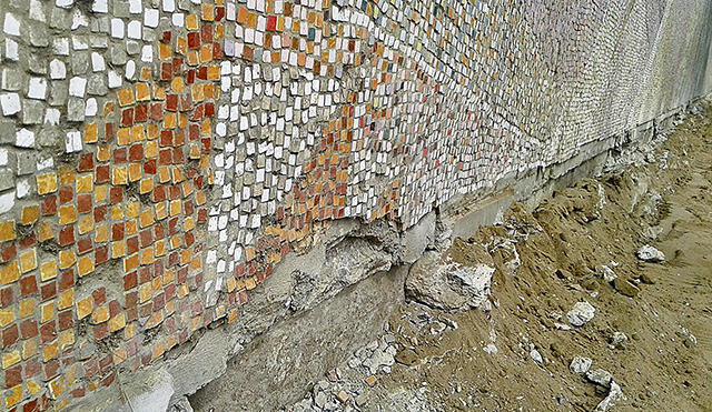 Obras de reconstrucción de la MPT destruyen parte de mural artístico de UNT