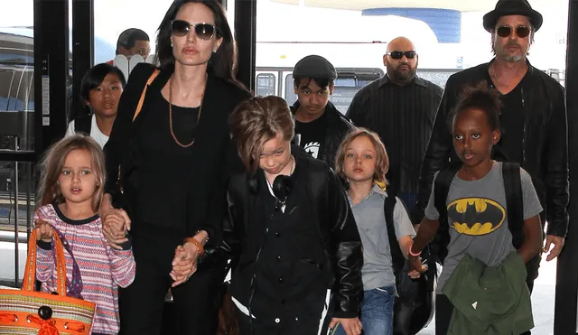 Angelina Jolie hace increíble sacrificio por su hijos que favorece a Brad Pitt