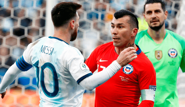 La sanción que recibirá Gary Medel por la pelea con Lionel Messi en la Copa América 2019.