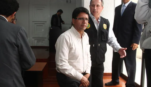 Recapturan a procesado ex gobernador de Pasco Kléver Meléndez 