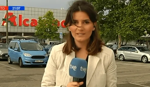 YouTube: Reportera española huye de transmisión en vivo tras cometer error [VIDEO]