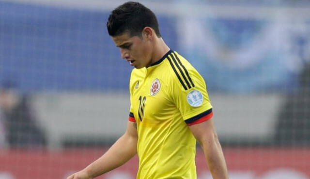 Ecuador vs. Colombia: el gesto obsceno de James Rodríguez que indigna a sus hinchas [FOTO]