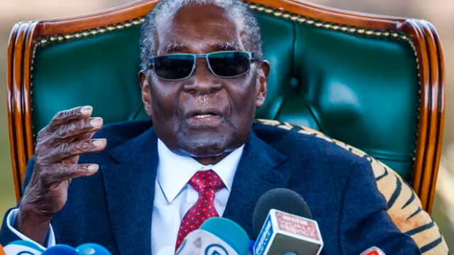 Ex presidente de Zimbabue, Robert Mugabe, falleció a los 95 años. Foto: AFP.